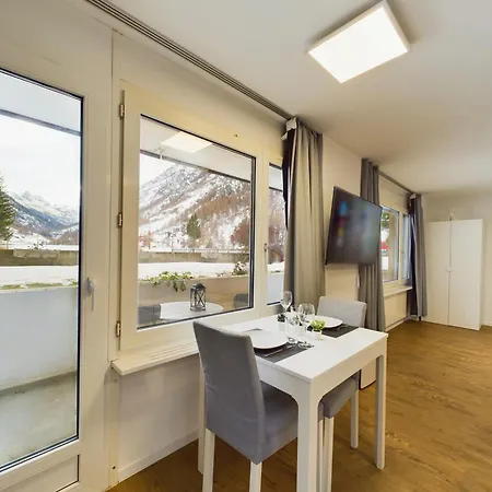 Breathtaking View Near Zermatt With Parking 아파트 태쉬